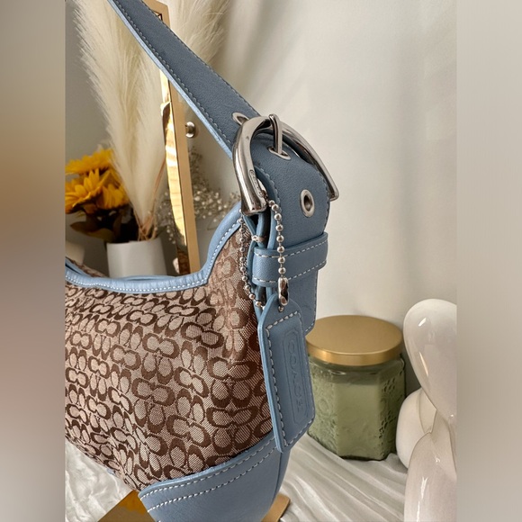 Coach Soho Mini Signature Jacquard Leather Handbag 6351 - Picture 2 of 4